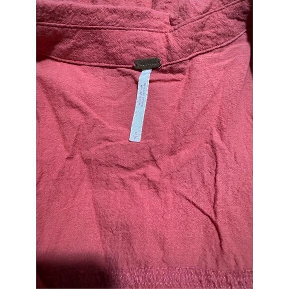 Free People oversized button down long sleeve top S - Picture 3 of 5